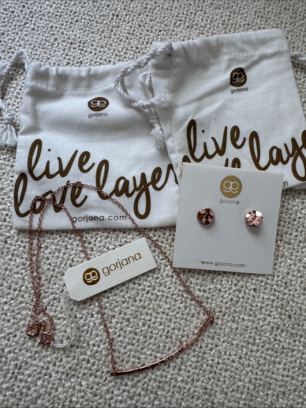 🍁Gorjana New Rose Gold-Bundle🍁